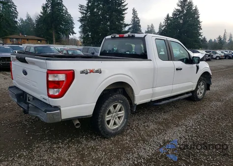 2021 Ford F150 Super Cab from USA, damaged, VIN 1FTEX1EP0MFA09331